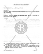 Share Transfer Agreement