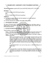 Cohabitation Agreement (for Unmarried Partners)