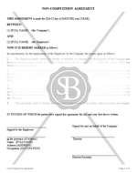 Non-Competition Agreement