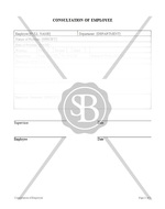 Employee Consultation Form