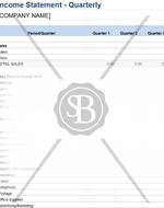 Income Statement Quarterly