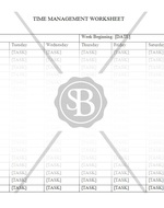 Time Management Worksheet