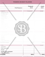 Wedding Budget Planner